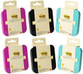Post-It Pop-Up Note Fashion Dispenser, Assorted Colors (6 Pack) by Unknown