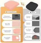 TranquilRelax 2XL Memory Foam Seat Cushion for Office Chair, 3.7-Inch, Pink - Image 4