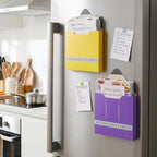 Gilprop 8 Pack Magnetic File Folder Holder for Whiteboard Classroom Storage - Image 6