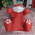 Animal Fox Sticky Notes Holder Pop-up Note Dispenser for Desk Home Office School Accessories, 3x3 in, Red, C14 - Image 5