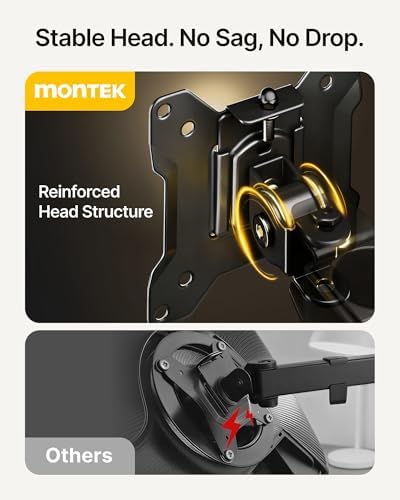 monTEK Triple Monitor Stand for 17-32" Screens, 22 lbs Each - Image 3