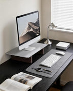 Aluminum Monitor Stand Riser with Wooden Legs, 15.75" Wide - Image 6