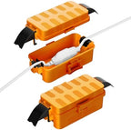 Flemoon Small Outdoor Electrical Box, IP55 Waterproof Extension Cord Cover by FLEMOON