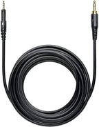 Audio-Technica ATH-M40x Professional Monitor Headphones (Black) Bundle with USB-C Headphone Adapter w/Built-in DAC + Headphone Case + Cleaning Cloth (4 Items) - Image 7