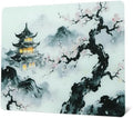 XVX Glass Mousepad Gaming, Cherry Blossom Hard Mouse Pads for Esports, Large Mouse Mat 410mm*310mm, Tempered Glass Mouse Pad Smooth Micro-Etched Surface with Improved Precision and Speed by GMKWTL