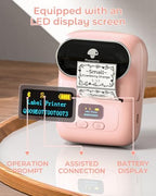 Phomemo M110 Label Maker Machine with 3 Tapes and Bag, 2 Inch Label Printer - Image 7