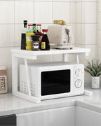 2-Tier Desktop Printer Stand, 22.5 x 14.8 x 15 in, White - Image 6