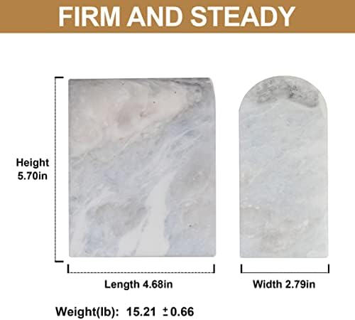 Koville Luxury Marble Bookends Grigio Fantasy SE - Image 3