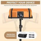 Facilife Projector Stand Tripod on Wheels, Adjustable Height 31-56 Inches, Laptop Tripod Stand Rolling, Heavy Duty Projector Tripod Metal Construction, Multifunctional for Office & Home (31-56 Inches) - Image 7