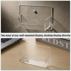 Wesiti 24 Pcs Individual Acrylic Business Card Holders, Wall & Desk Display - Image 3