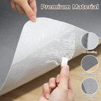 Sycoodeal Office Chair Mat for Hardwood Floor,Slip Resistant Floor Mat for Rolling Chairs,Easy to Clean,Large Floor Protector Office Computer Gaming Chair,Grey(48"x60") - Image 3