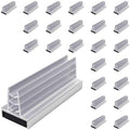 Master Magnetics Magnetic Sign Holder Pack - Magnetic Sign Holders for Door Frames, Metal Shelves, Whiteboards - Powerful Magnet - Retail EZ Grip Holder - 3" L x 1" W x 0.75" H - 25-Pack by MasterMagnetics
