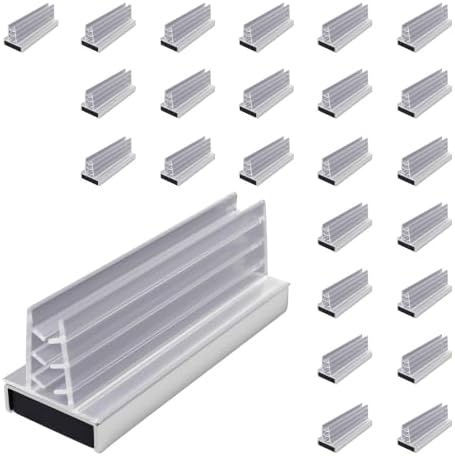 Master Magnetics Magnetic Sign Holder Pack - Magnetic Sign Holders for Door Frames, Metal Shelves, Whiteboards - Powerful Magnet - Retail EZ Grip Holder - 3" L x 1" W x 1.13" H - 25-Pack by MasterMagnetics
