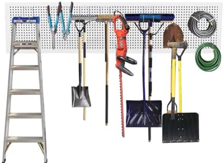 KINOMI 24 Pack Pegboard Hooks Heavy Duty Tool Hooks Pegboard Drill Holder Power Tool Holder, Value Set, Large Pegboard Accessories and Hooks for Tools, Power Drills, Art and Craft Supplies etc - Image 7