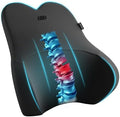 Skechers Air-Cooled & Memory Foam Lumbar Pillow,Lumbar Support Pillow for Office,Chair Lower Back Pain Relief Lumbar Pillow,Ergonomic Design Back Support Pillow for Office Chair,Car,Home,Travel,Black by Unknown