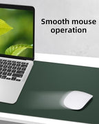 Leather Desk Pad Protector,Mouse Pad,Office Desk Mat, Non-Slip PU Leather Desk Blotter,Large Desk mat,Waterproof Keyboard mat for Office/Home/Decor (Dark Green,48" x 24") - Image 5