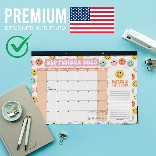 Large Desk Calendar 2026 - Desktop Calendar 2026-2027 - Image 4