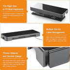 BEEGO Mechanical Computer Keyboard Cover - Black Acrylic Keyboard Cover Keyboard Dust Cover Mechanical Keyboard Cover Full Size Keyboard Protector - Image 5