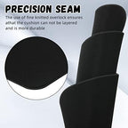 Crtiin 50 Pack Mouse Pad Bulk Pack, 7.09 x 8.66 Inch, Black - Image 2