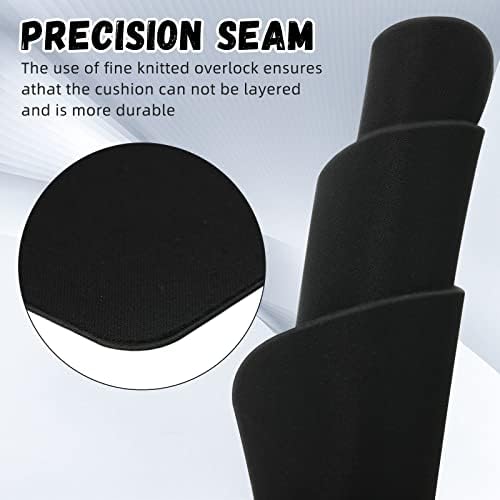 Crtiin 50 Pack Mouse Pad Bulk Pack, 7.09 x 8.66 Inch, Black - Image 2