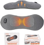 3-in-1 Lumbar Massager with Heating/Vibration/Adjustable Traction Memory foam lumbar pillow conforms to the spine's natural curve for relaxation Smart air cushion Ideal for home, office, or in-car use by Unknown