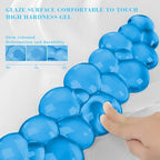 Gel Cloud Keyboard and Mouse Wrist Rest, Cute Wrist Support and Arm Support Keyboard Rest for Keyboard and Mouse Typing Pain Relief，Suitable for Office/Computer/Laptop/Gaming (Blue) - Image 4