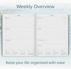 Harbor Large Weekly Monthly Planner 2026-2027 Cambridge Jade - Image 2
