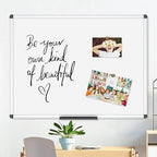 VIZ-PRO Magnetic Dry Erase Board, 48 X 24 Inches, Silver Aluminium Frame - Image 6