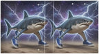 ALAZA Tralalero Tralala Meme Italian Brainrot Shark 3 3 Ring Binder 1.5 Inch Three Ring Office Binders w/clipboard & 3 Pockets, Hold 200 Sheets, 2 pcs - Image 2