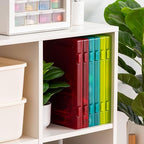 IRIS USA File Box |Made in USA| Fits 8.5"x11" A4 Paper, (6-Pack) - Multi - Image 4