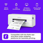 Rollo Wireless Shipping Label Printer - Wi-Fi 4x6 Thermal Label Printer - Image 2