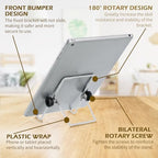 Eaasty 24 Pack Book Stand, Adjustable Plate Holders, 3.54'' X 5.12'' Picture Stands for Display, Metal Easels for Tables Photos Frames Comics Books (White) - Image 4