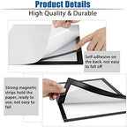 Magnetic Sign Holder 11x17, Wall Mount Self Adhesive Poster Display Frame - Image 4