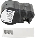 Brady Authentic (M5-119-461) Self-Laminating Cryogenic Polyester Labels 1.5" H x 3.75" W Black on White, Clear, 80 Labels. for use with The BMP51 and M511 Label Printers by BradyCorp