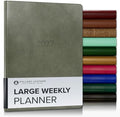 Gallery Leather Large Weekly Planner 2026-2027 Acadia Cactus by GalleryLeather