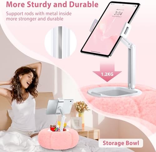 CreaDream Pumpkin Tablet Pillow Stand, Adjustable Pillow Stand for Lap Bed - Image 2