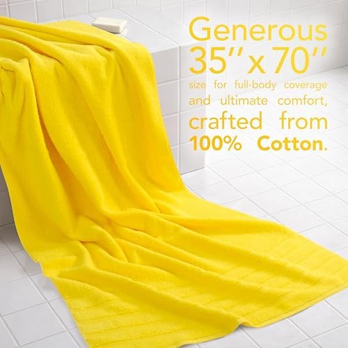 American Soft Linen 100% Cotton Luxury Turkish Towels, 2PC 35x70 Bath Sheet - Image 2