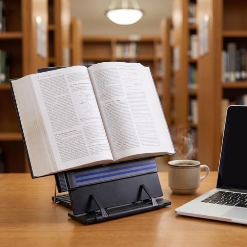 Adjustable 2pcs Holder with 7 Positions Document Stand Desktop - Image 5