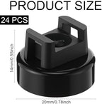 Yookeer 24 Pcs Magnet Zip Tie Mount 22 mm 22lbs Heavy Duty Wire Holder - Image 2