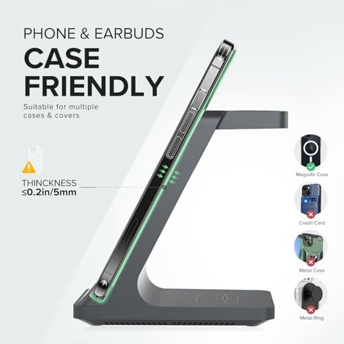 3 in 1 Fast Wireless Charging Station for Multiple Apple Devices - Image 5