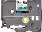 Brother TZe-731 Labelling Tape Cassette, Black on Green, 12 mm (W) x 8 m (L), Laminated, Brother Genuine Supplies - Image 3