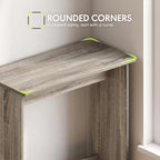 Furinno 14035OK Simplistic Study Table, Sonoma Oak - Image 5