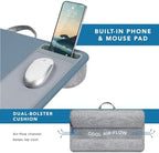 LAPGEAR Home Office Lap Desk – Slate Blue, Fits 15.6” Laptops - Image 4