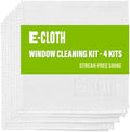 E-Cloth Window and Glass Cleaner Kit, Just Add Water - 4 Kits by E-Cloth