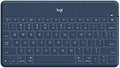 Logitech Keys-to-Go Super-Slim and Super-Light Bluetooth Keyboard for iPhone, iPad, Mac and Apple TV, Including iPad Air 5th Gen (2022) - Classic Blue by Unknown