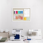 DAHAPYBOO Cork Board with Linen White 2Pack,Bulletin Board 23"x17" - Image 6