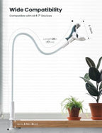 Lamicall Gooseneck Phone Holder for Bed, Overall Length 38.6in - Image 5