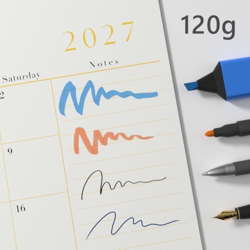 Jotsome Large Desk Calendar 2026-2027, Academic Desk Calendar - Image 5
