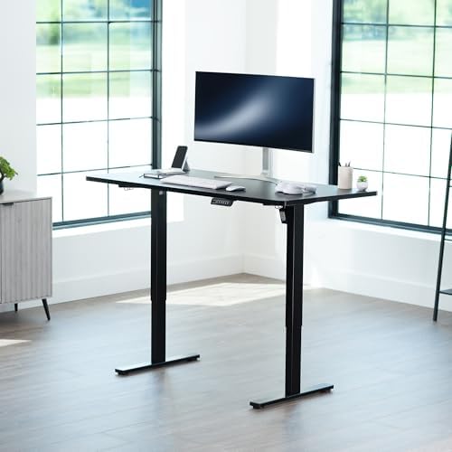 VIVO Black 60 x 24 inch Solid Table Top, DESK-TOP60B - Image 2