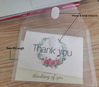 Small Plastic Envelopes File Folder 100 Pack, Clear, 5 x 7 inches - Image 6